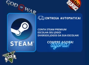 Contas Steam Premium / Escolha Seu Jogo! / Acesso Garantido!