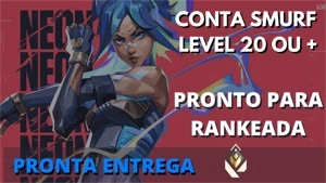 Conta smurf valorant level 20