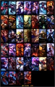 Conta Gold 1 - League of Legends LOL