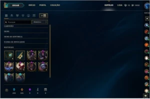 Conta Gold 1 - League of Legends LOL