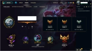 CONTA GOLD 5 LEAGUE OF LEGENDS - GOLD 2 FLEX - GOLD 5 DUO LOL