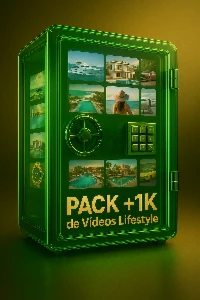 Packs +1k de vídeos Lifestyle - Redes Sociais
