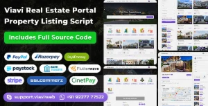 Viavi Real Estate Portal - Property Listing Script - Outros