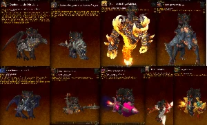 Conta WOW Blizzard com presas de Monoroth e várias mounts