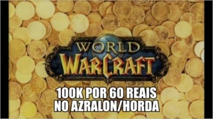 Gold no Servidor de Azralon no World of Warcraft Shadowlands