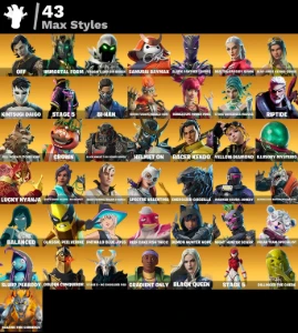 Conta Fortnite | 194 Skins | Invincible | Entrega automática