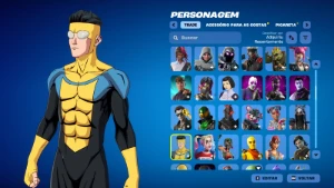 Conta Fortnite | 194 Skins | Invincible | Entrega automática