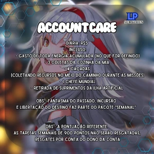 Account Care - Tower of Fantasy 2024 - PC