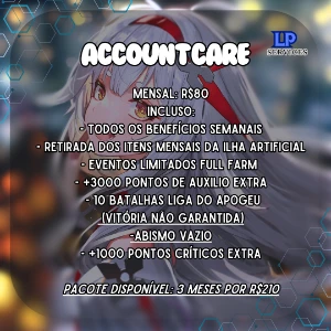 Account Care - Tower of Fantasy 2024 - PC