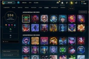 Acc d2 388 skins - League of Legends LOL