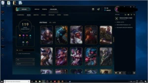 Conta lol Todos campeoes e 4 skins ultimates mais 115 skins - League of Legends