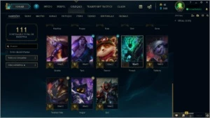 CONTA PRATA 2 - League of Legends LOL
