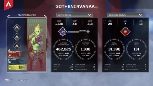Conta Apex Level 124 - Boa para Rankeds - Apex Legends