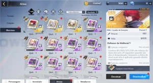 Tower of Fantasy Frigg c1 + Nemesis C1 e outros SSR