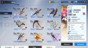 Tower of Fantasy Frigg c1 + Nemesis C1 e outros SSR