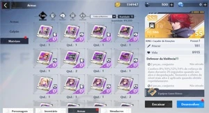 Tower of Fantasy Frigg c1 + Nemesis C1 e outros SSR