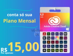 Adobe Creative Cloud, 30 dias - Assinaturas e Premium