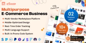 eShop Web - Multi Vendor eCommerce Marketplace / CMS - Outros
