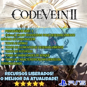 CODE VEIN II (PS5) - Névoa, Habilidades, Armas e mto mais!!! - Outros
