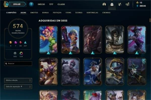 CONTA LOL MESTRE 131 PDL COM 574 SKINS * BARATA D++++ - League of Legends