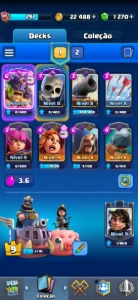 Conta De Clash Royale (2160 Troféus)