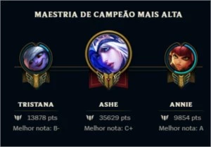 Conta League Of Legends LOL