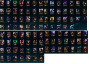 CONTA DIAMANTE DESDE A S4 82 CHAMPS 20 SKINS 3 VITORIOSAS - League of Legends LOL
