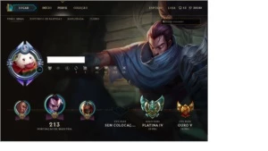 CONTA DIAMANTE DESDE A S4 82 CHAMPS 20 SKINS 3 VITORIOSAS - League of Legends LOL
