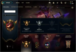 Conta Ouro 2 - League of Legends LOL