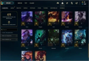 Conta Ouro 2 - League of Legends LOL