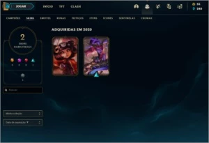 Conta Ouro 2 - League of Legends LOL
