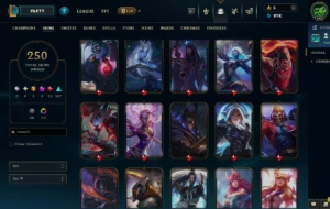 Conta Lol Diamante 2, Full Acesso, Full Champions 250 Skins - League of Legends