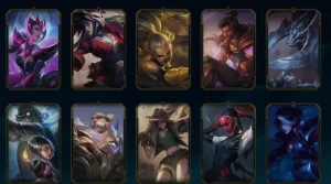 Conta com mais de 100 skins e elo prata - League of Legends LOL