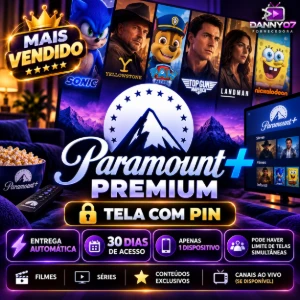 Paramount Premium – Tela Privada [30D] - Assinaturas e Premium