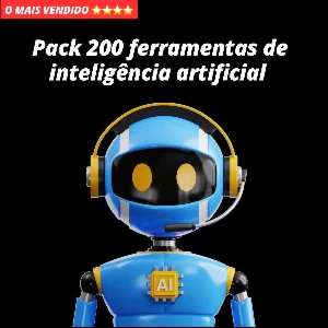 Pack com 200 AI com descrições para que serve cada uma