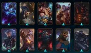 conta lol muitas skins - League of Legends