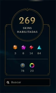 conta lol muitas skins - League of Legends