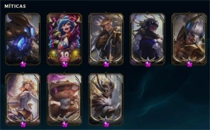 conta lol muitas skins - League of Legends