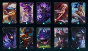 conta lol muitas skins - League of Legends