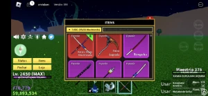 Vendo conta de blox fruit - Roblox