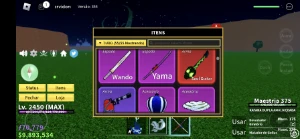 Vendo conta de blox fruit - Roblox