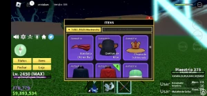 Vendo conta de blox fruit - Roblox