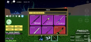 Vendo conta de blox fruit - Roblox
