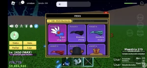 Vendo conta de blox fruit - Roblox