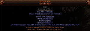 Path of Exile - Runes of Aldur - Mageblood