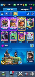 CR Nível 37, 7500 Troféus, 116 Cartas e 8 Anos de Conta!! - Clash Royale