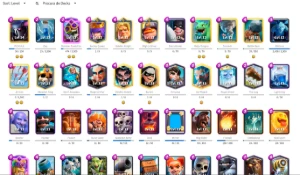 CR Nível 37, 7500 Troféus, 116 Cartas e 8 Anos de Conta!! - Clash Royale