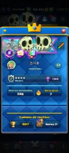 CR Nível 37, 8000 Troféus, 117 Cartas e 8 Anos de Conta!! - Clash Royale