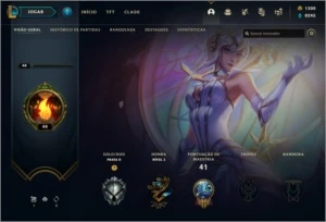 CONTA LOL - LUX ELEMENTALISTA e DJ-SONA - League of Legends