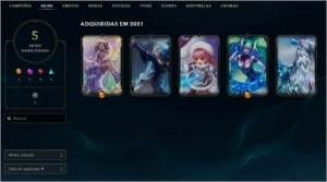 CONTA LOL - LUX ELEMENTALISTA e DJ-SONA - League of Legends